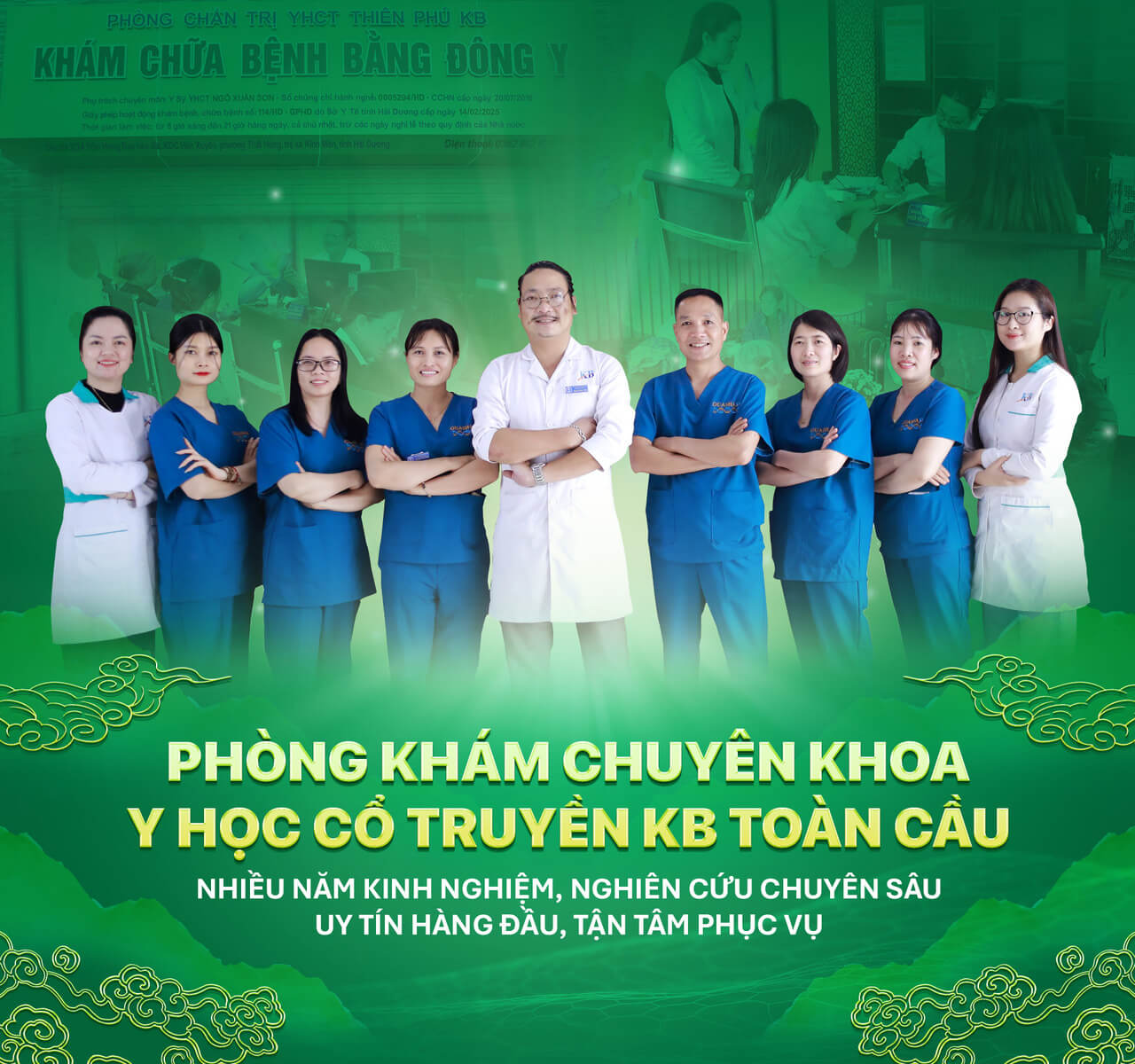 Phòng khám chuyên khoa y học Cổ Truyền KB Toàn Cầu
